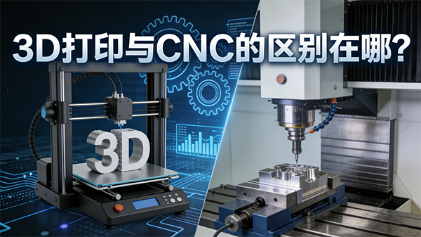 3D打印與CNC的區(qū)別在哪？